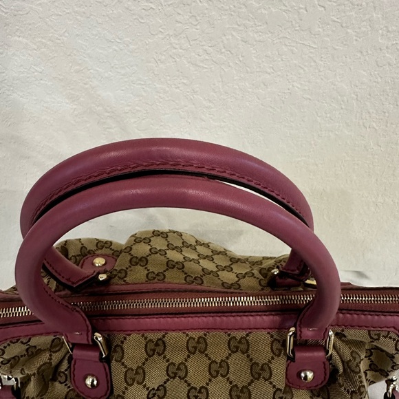 Gucci 2 way canvas Sukey Tote - Picture 2 of 16